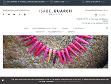 Tablet Screenshot of isabelguarch.com